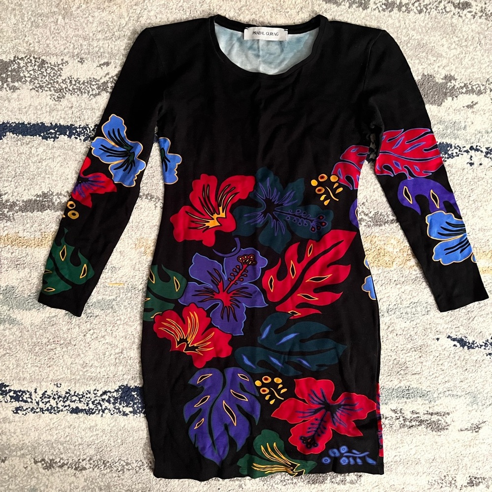 Prabal Gurung Authentic Flower Dress